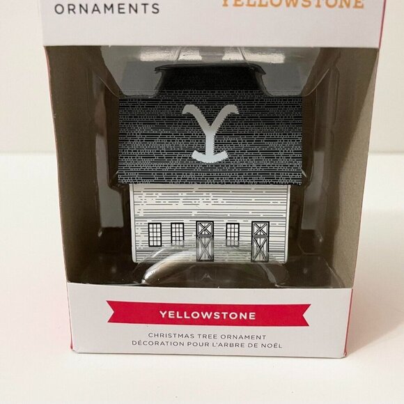 Hallmark TV Series Yellowstone Dutton Ranch Christmas Ornament Damaged Box - Picture 4 of 16